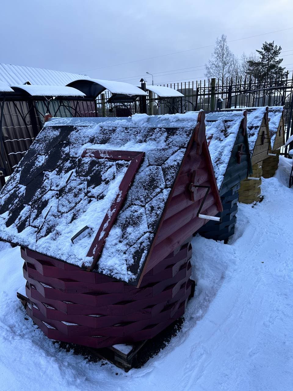 Домик на колодец