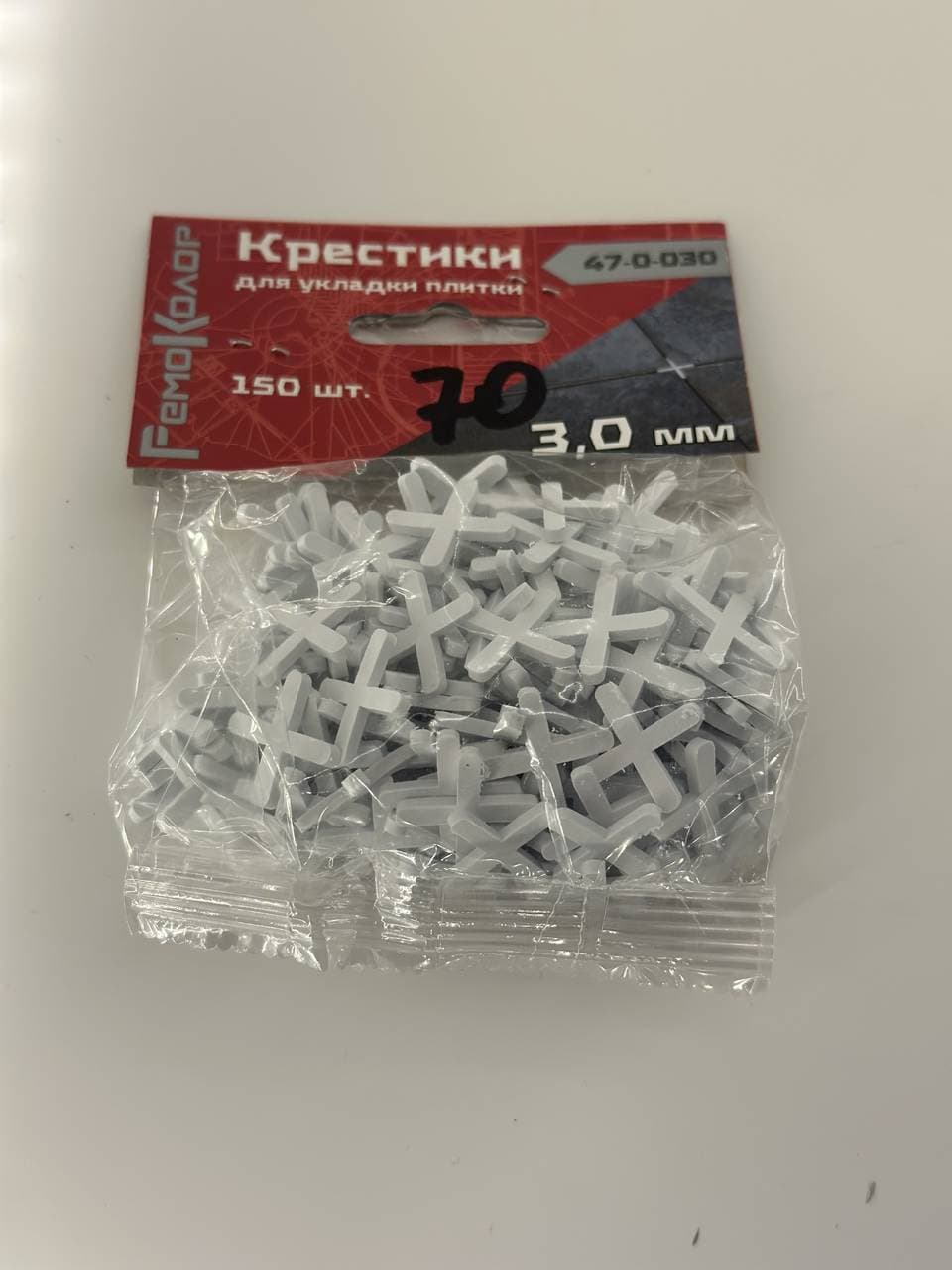 Крестики 3мм (150шт)
