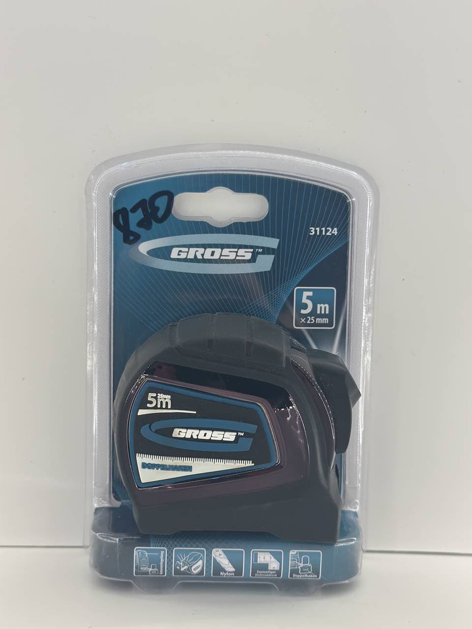 Рулетка Gross 31124 5м