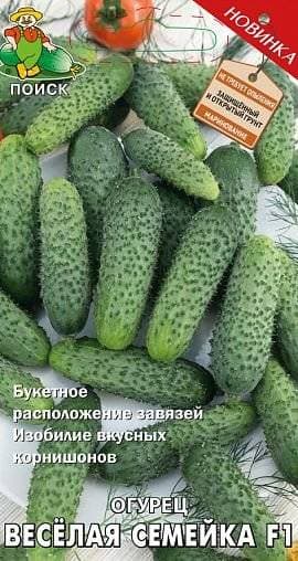 Семена Огурец Веселая семейка