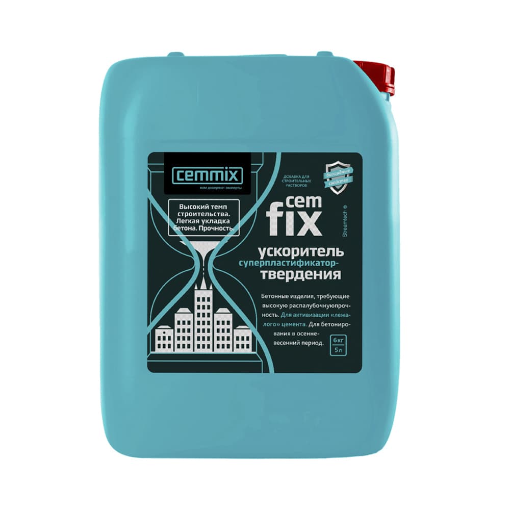 Ускоритель твердения 5л. Cemmix CemFix