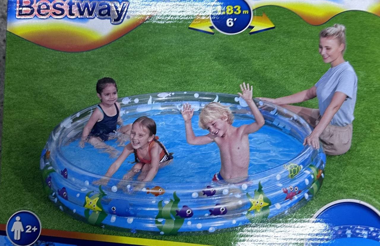 Бассейн надувной 183*33см 480л Bestway