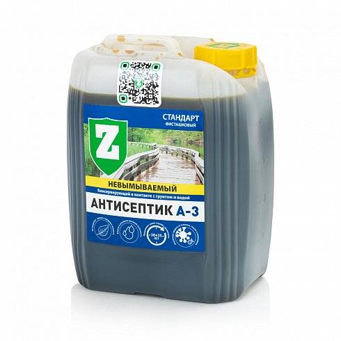 Пропитка (Антисептик) Зелест Стандарт А-3 10л