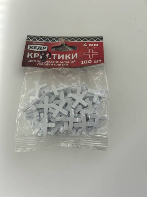 Крестики 4мм (100шт)