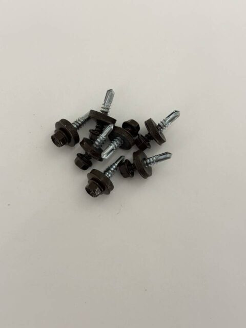Саморез кровельный 4,8*29 RAL 8017 коричн.