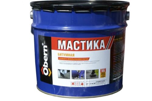 Мастика битумная Obern 4кг